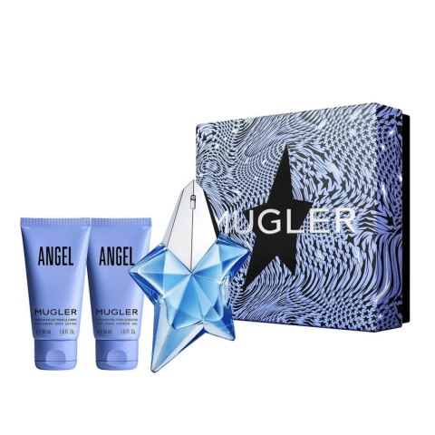 Thierry Mugler Angel zestaw woda perfumowana spray 25ml + żel pod prysznic 50ml + balsam do ciała 50ml