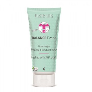 Floslek Balance T-Zone Gommage peeling z kwasami AHA 125ml