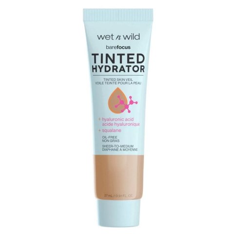 Wet n Wild Bare Focus Tinted Hydrator nawilżający podkład do twarzy Medium Tan 27ml Wet n Wild Bare Focus Tinted Hydrator nawilżający podkład do twarzy Medium Tan 27ml