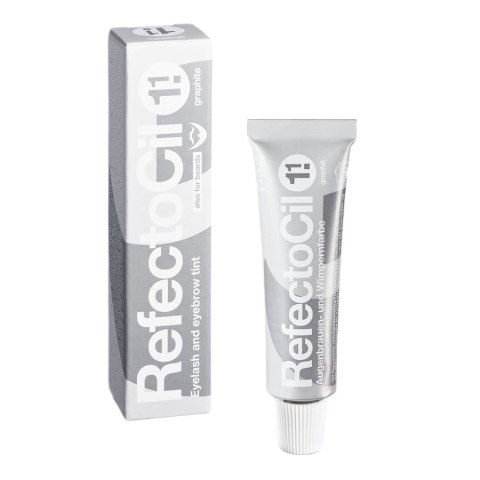 Refectocil Eyelash And Eyebrow Tint henna do brwi i rzęs 1.1 Graphite 15ml Refectocil Eyelash And Eyebrow Tint henna do brwi i rzęs 1.1 Graphite 15ml