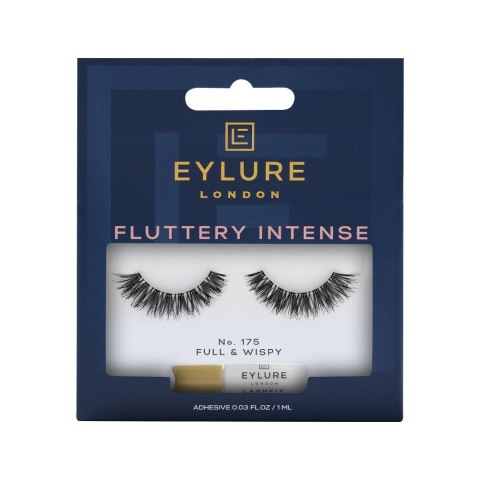 Eylure Fluttery Intense Lashes sztuczne rzęsy z klejem efekt podwójnej objętości No. 175 Eylure Fluttery Intense Lashes sztuczne rzęsy z klejem efekt podwójnej objętości No. 175