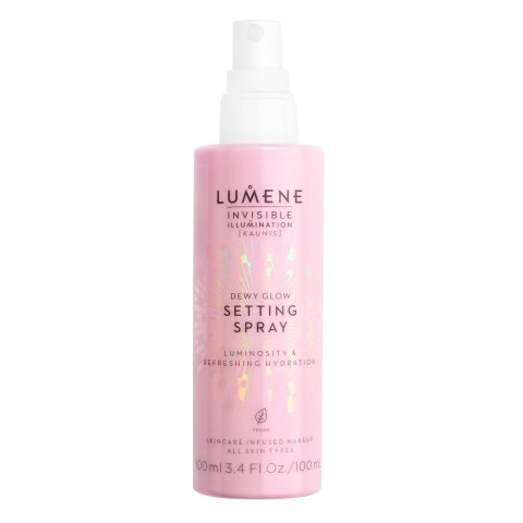 Lumene Invisible Illumination Dewy Glow spray utrwalający makijaż 100ml Lumene Invisible Illumination Dewy Glow spray utrwalający makijaż 100ml
