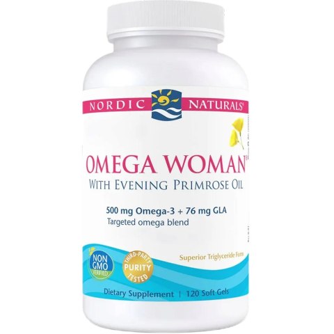 Omega Woman suplement diety dla kobiet 120 kapsułek