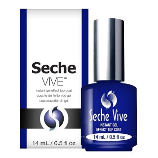 Seche Vive Instant Gel Effect Top Coat szybkoschnący utwardzacz do lakieru 14ml