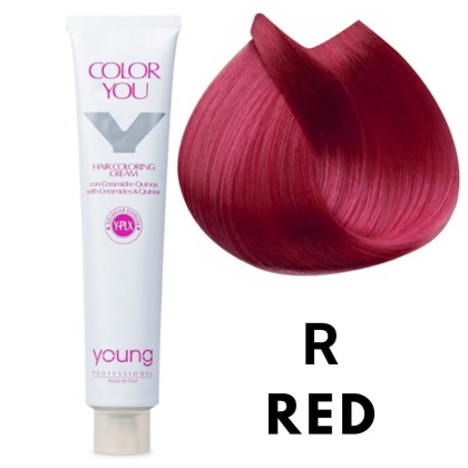 Young Color You Czerwony Korektor do włosów z plexem, ceramidami i quinoa Red 100ml
