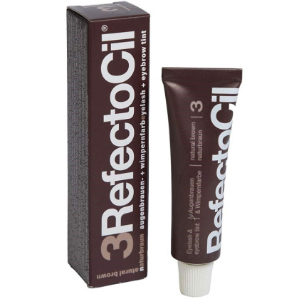 RefectoCil 3.0, henna, farba do koloryzacji brwi i rzęs Brązowa 15ml