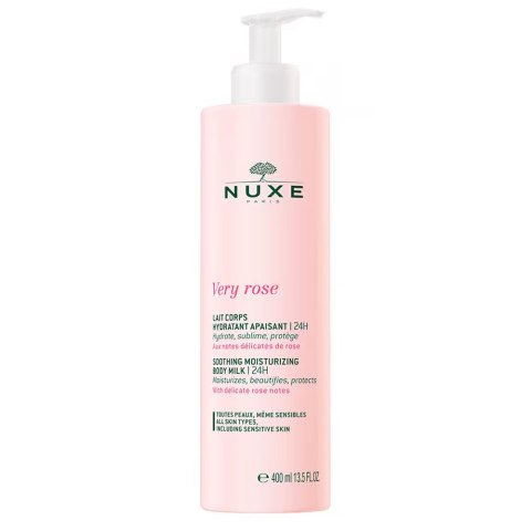 Nuxe Very Rose nawilżające mleczko do ciała 400ml Nuxe Very Rose nawilżające mleczko do ciała 400ml