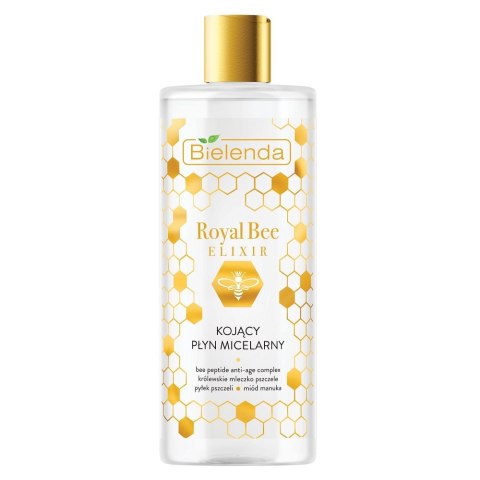 Bielenda Royal Bee Elixir kojący płyn micelarny 500ml Bielenda Royal Bee Elixir kojący płyn micelarny 500ml