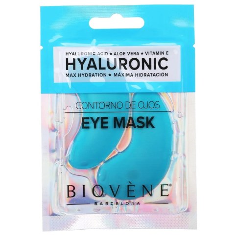 Biovene Hyaluronic Acid Max-Hydration żelowe płatki pod oczy z kwasem hialuronowym 1 para Biovene Hyaluronic Acid Max-Hydration żelowe płatki pod oczy z kwasem hialuronowym 1 para
