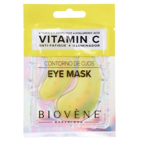 Biovene Vitamin C Anti-Fatigue żelowe płatki pod oczy z witaminą C i kwasem hialuronowym 1 para Biovene Vitamin C Anti-Fatigue żelowe płatki pod oczy z witaminą C i kwasem hialuronowym 1 para