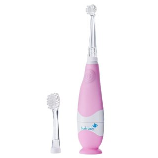 Brush-Baby BabySonic szczoteczka soniczna dla dzieci w wieku 0-3 lat Pink