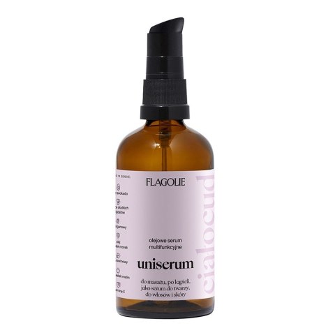 Flagolie Ciałocud Uniserum olejowe serum multifunkcyjne 100ml Flagolie Ciałocud Uniserum olejowe serum multifunkcyjne 100ml