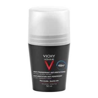 Vichy Homme Anti-Perspirant Sensitive Skin 48h antyperspirant w kulce do skóry wrażliwej 50ml