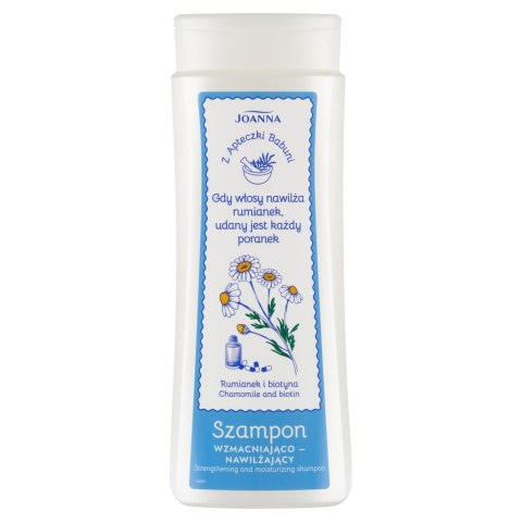 Joanna Z Apteczki Babuni szampon wzmacniająco-nawilżający 300ml Joanna Z Apteczki Babuni szampon wzmacniająco-nawilżający 300ml