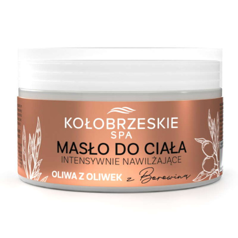 Kołobrzeskie SPA Intensywnie nawilżające masło do ciała 200g Kołobrzeskie SPA Intensywnie nawilżające masło do ciała 200g