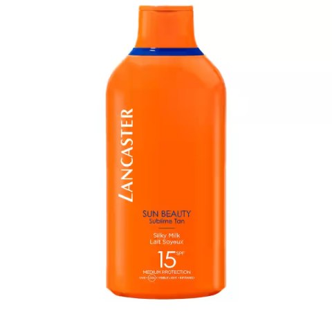 Lancaster Sun Beauty Silky Milk SPF15 jedwabiste mleczko do ciała 400ml Lancaster Sun Beauty Silky Milk SPF15 jedwabiste mleczko do ciała 400ml