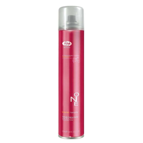 Lisap Lisynet One Extra Forte, lakier bardzo mocno utrwalający 500ml Lisap Lisynet One Extra Forte, lakier bardzo mocno utrwalający 500ml