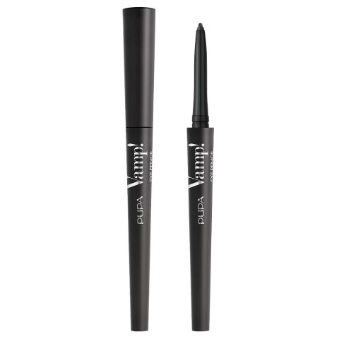 Pupa Milano Vamp! Eye Pencil wodoodporna kredka do oczu 2w1 100 Iconic Black 0.35g Pupa Milano Vamp! Eye Pencil wodoodporna kredka do oczu 2w1 100 Iconic Black 0.35g