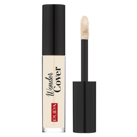 Pupa Milano Wonder Cover Total Coverage Concealer kryjący korektor do twarzy 001 Porcelain 4.2ml Pupa Milano Wonder Cover Total Coverage Concealer kryjący korektor do twarzy 001 Porcelain 4.2ml