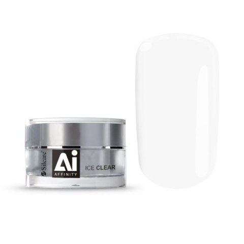 Silcare Gel Affinity średniogęsty jednofazowy żel do paznokci Ice Clear 15g Silcare Gel Affinity średniogęsty jednofazowy żel do paznokci Ice Clear 15g