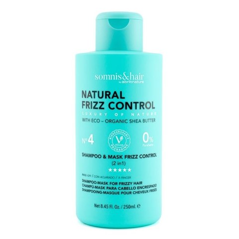 Somnis&Hair Natural Frizz Control szampon i maska włosów 2w1 250ml Somnis&Hair Natural Frizz Control szampon i maska włosów 2w1 250ml