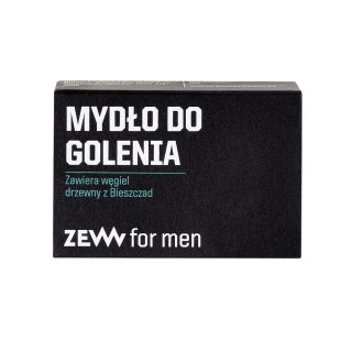 Zew For Men Mydło do golenia z węglem drzewnym z Bieszczad 85ml