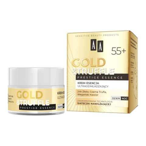 AA Gold & Truffles Prestige Essence 55+ ultraodmładzający krem-esencja 50ml