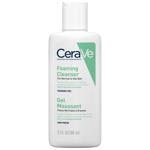 CeraVe Oczyszczający żel do mycia dla skóry normalnej i tłustej 88ml CeraVe Oczyszczający żel do mycia dla skóry normalnej i tłustej 88ml