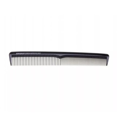 Denman DC07 Carbon Small Setting Comb grzebień do włosów Black