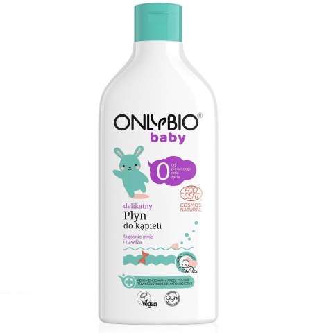 OnlyBio Baby delikatny płyn do kąpieli od 1. dnia życia 500ml OnlyBio Baby delikatny płyn do kąpieli od 1. dnia życia 500ml