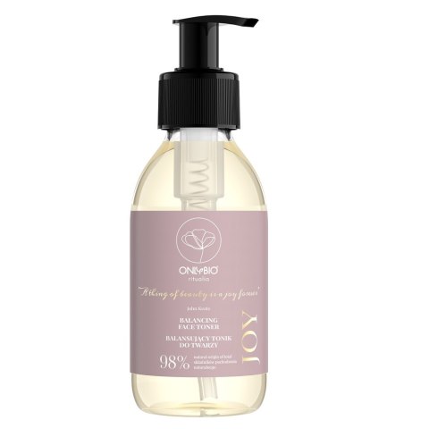 OnlyBio Ritualia Joy balansujący tonik do twarzy 150ml OnlyBio Ritualia Joy balansujący tonik do twarzy 150ml