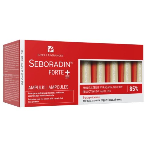 SEBORADIN Forte ampułki przeciw wypadaniu włosów 14x5.5ml