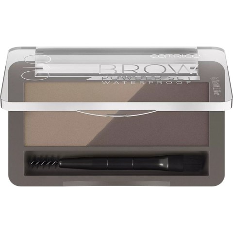 Catrice Brow Powder Set wodoodporny zestaw do brwi w pudrze 010 Ash Blond 4g Catrice Brow Powder Set wodoodporny zestaw do brwi w pudrze 010 Ash Blond 4g