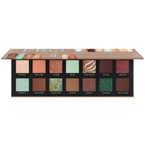 Catrice Pro Hint of Mint Slim Eyeshadow Palette paleta cieni do powiek 010 Aesthetic Vibes 10.6g Catrice Pro Hint of Mint Slim Eyeshadow Palette paleta cieni do powiek 010 Aesthetic Vibes 10.6g