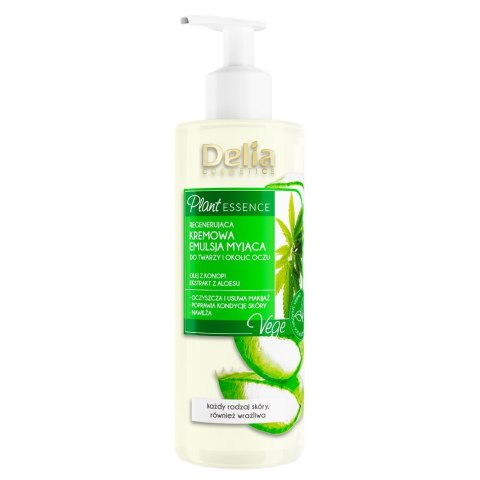 Delia Plant Essence regenerująca emulsja do mycia twarzy i okolic oczu 200ml Delia Plant Essence regenerująca emulsja do mycia twarzy i okolic oczu 200ml