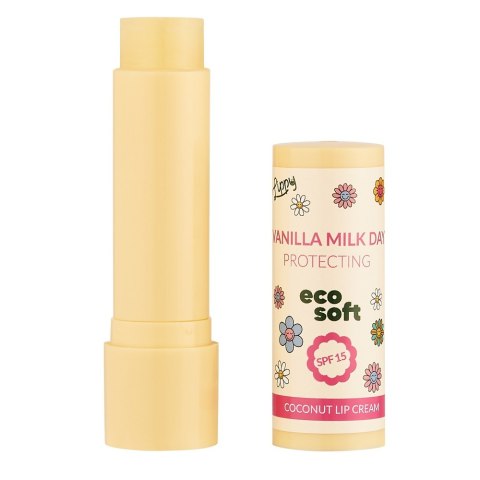 ECOSOFT Lippy Day kokosowy krem do ust Vanilla Milk 4.8g