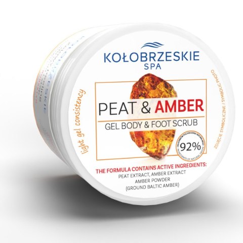 Kołobrzeskie SPA Żelowy peeling do ciała i stóp z borowiną 200g Kołobrzeskie SPA Żelowy peeling do ciała i stóp z borowiną 200g