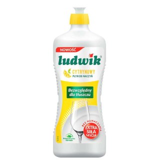 Ludwik Płyn do naczyń cytryna 900ml