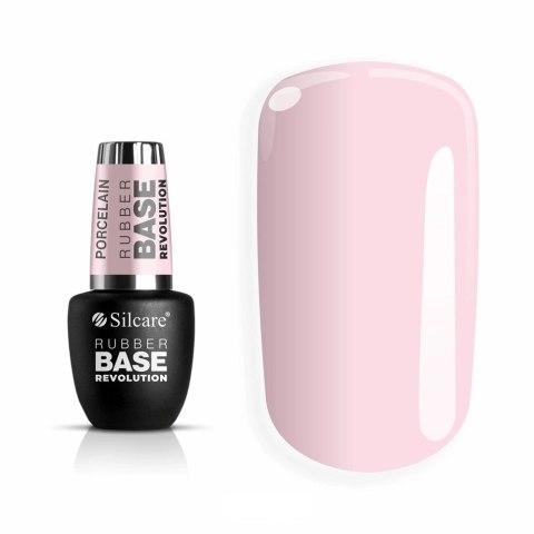 Silcare Rubber Base Revolution baza kauczukowa Porcelain 9ml Silcare Rubber Base Revolution baza kauczukowa Porcelain 9ml