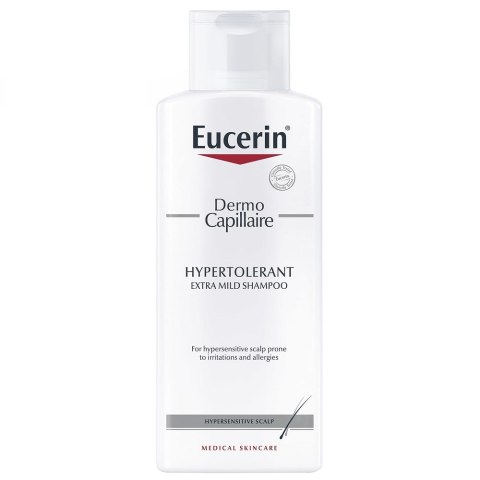 Eucerin DermoCapillaire Hypertolerant łagodzący szampon do włosów 250ml Eucerin DermoCapillaire Hypertolerant łagodzący szampon do włosów 250ml