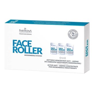 Farmona Professional Face Roller aktywny koncentrat anti-ageing do zabiegów mezoterapii mikroigłowej 5x5ml