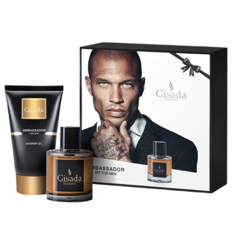 Gisada Ambassador For Men zestaw woda perfumowana spray 50ml + żel pod prysznic 100ml Gisada Ambassador For Men zestaw woda perfumowana spray 50ml + żel pod prysznic 100ml