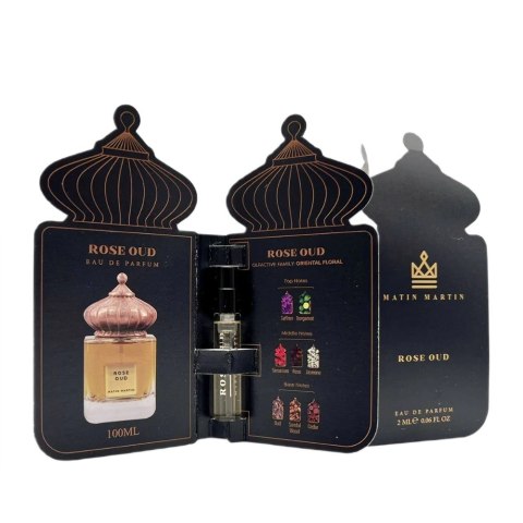 Matin Martin Rose Oud woda perfumowana próbka 2ml