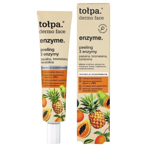 Tołpa Dermo Face Enzyme peeling 3 enzymy 40ml Tołpa Dermo Face Enzyme peeling 3 enzymy 40ml