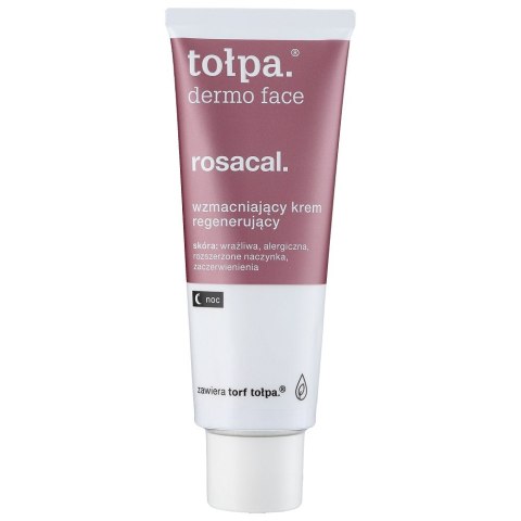 Tołpa Dermo Face Rosacal wzmacniający krem regenerujący na noc 40ml Tołpa Dermo Face Rosacal wzmacniający krem regenerujący na noc 40ml