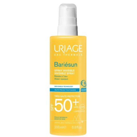 URIAGE Bariesun Invisible Spray wodoodporny spray przeciwsłoneczny SPF50+ 200ml URIAGE Bariesun Invisible Spray wodoodporny spray przeciwsłoneczny SPF50+ 200ml