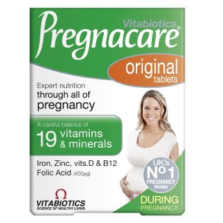 Vitabiotics Pregnacare Original suplement diety dla kobiet w ciąży 30 tabletek