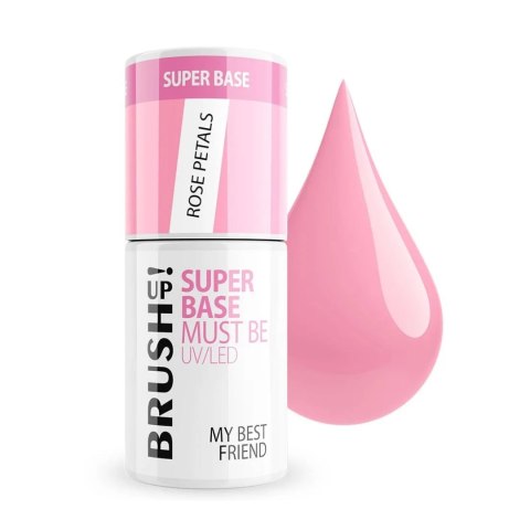 BrushUp! Super Base baza hybrydowa do paznokci Rose Petals 5g BrushUp! Super Base baza hybrydowa do paznokci Rose Petals 5g