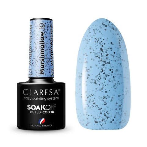 Claresa Soak Off UV/LED Marshmallow lakier hybrydowy 10 5g Claresa Soak Off UV/LED Marshmallow lakier hybrydowy 10 5g