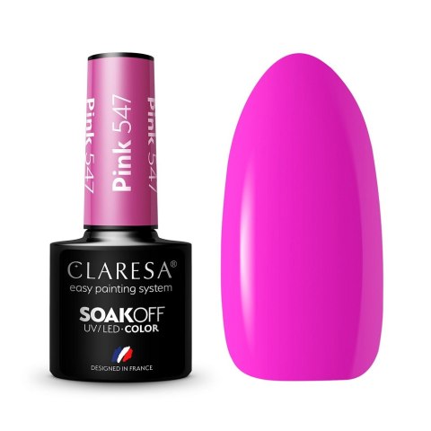 Claresa Soak Off UV/LED Sunny Garden lakier hybrydowy 547 5g Claresa Soak Off UV/LED Sunny Garden lakier hybrydowy 547 5g